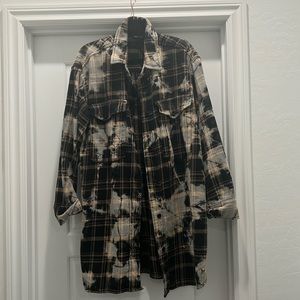 All Saints flannel dress